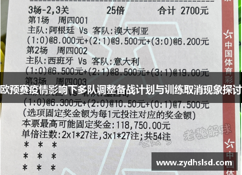 欧预赛疫情影响下多队调整备战计划与训练取消现象探讨